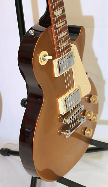 GIBSON レスポール　スタジオ　2013 ゴールド Gibson Les Paul Studio 2013 (Chrome Hardware) - Goldtop