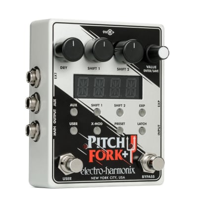 New Electro-Harmonix EHX Pitch Fork + Plus Pitch Shifter Guitar Effects Pedal image 2
