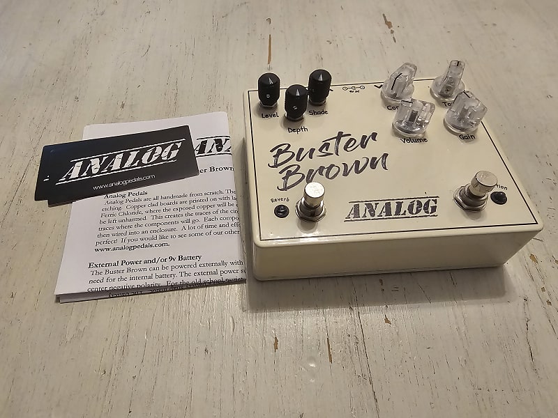 Analog Reverb Overdrive Buster Brown image 1