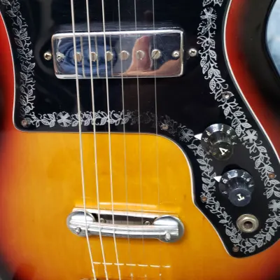 Global Model 409 Single Coil Pickup Sunburst Original Gigbag