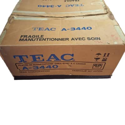 Teac A3440 reel to reel recorder – Teletechproaudio