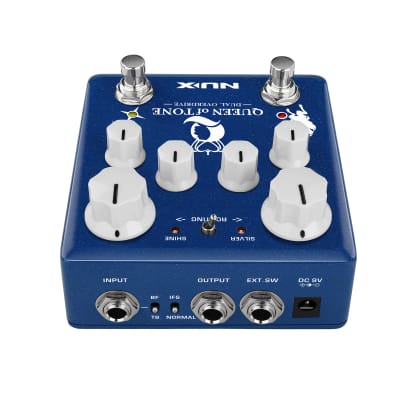 New! Nux Queen of Tone NDO-6 dual overdrive pedal ( Horseman and