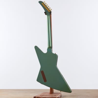 Gibson Custom 1958 Mahogany Explorer, Heavy Antique Pelham Blue | Demo image 5