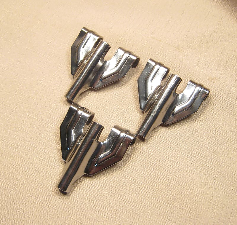 Tama Claws for Bass Drum Set of 3 Japan era Lot 4731 Reverb