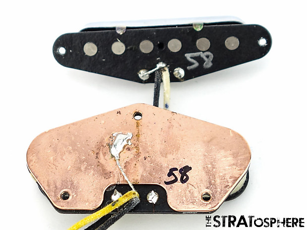 Fender 58 telecaster pickups on sale
