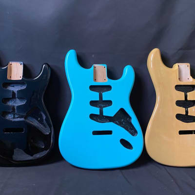 Body Nitro Stratocaster 62 Style Alder 2024 - Butterscotch image 6