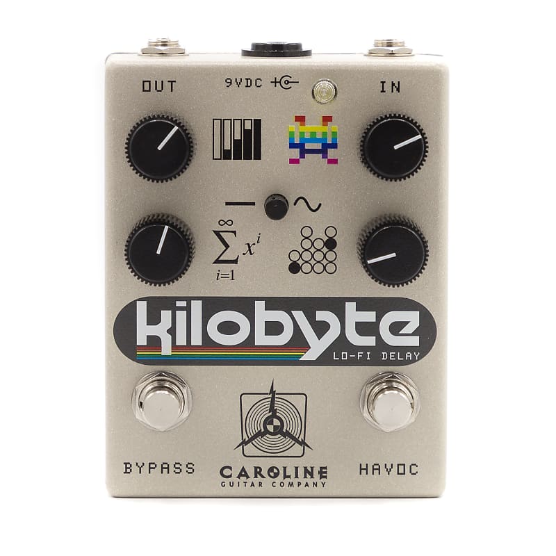 Caroline Guitar Company Kilobyte Lo-Fi Delay Effects Pedal