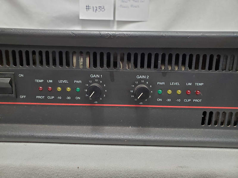 QSC EX4000 2 Channel, Power Amplifier, Sold For Parts Only