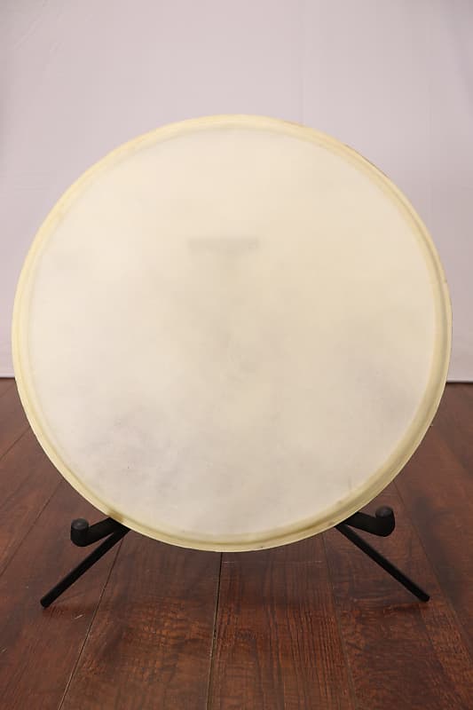 Slingerland 18" Calf Skin Bass Drum Head Vintage 1950's 2 Reverb