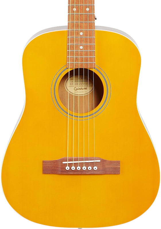 Epiphone El Niño アコースティックギター ナチュラル Epiphone El Nino Travel Acoustic Guitar - Natural - Huber