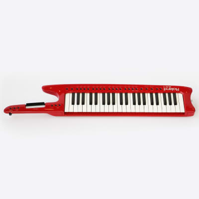 1993 Roland AX-1 Midi Controller Keytar Synth Keyboard - Red Version, Works Perfectly, Global S&H! image 2