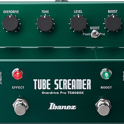 Ibanez TS808DX Tube Screamer Pro Deluxe Overdrive Pedal | Reverb