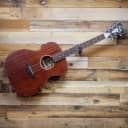 D'Angelico Premier Tammany LS Orchestra Acoustic-Electric Guitar Natural OM DAPLSOMMAHCP