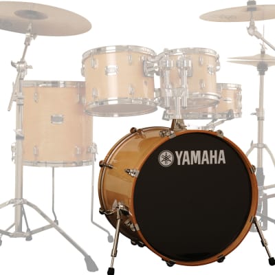 Yamaha Stage Custom Birch Bass Drum - 22x17 Natural Wood image 1