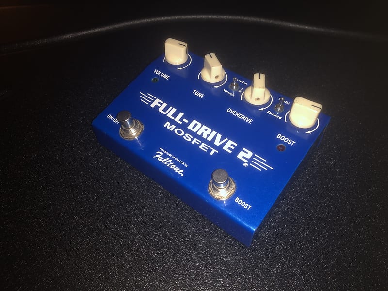 【美品】Fulltone FULL-DRIVE 2 MOSFET FD2 Fulltone Full-Drive 2 Mosfet - Pedal on ModularGrid
