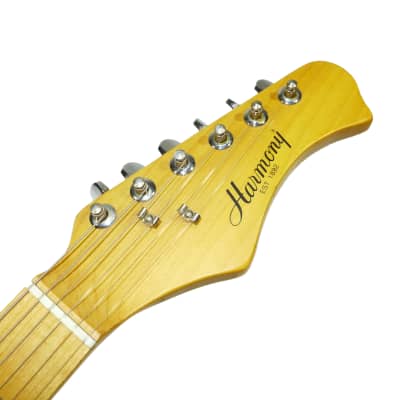 Harmony Stratocaster Sunburst Electric Guitar image 9