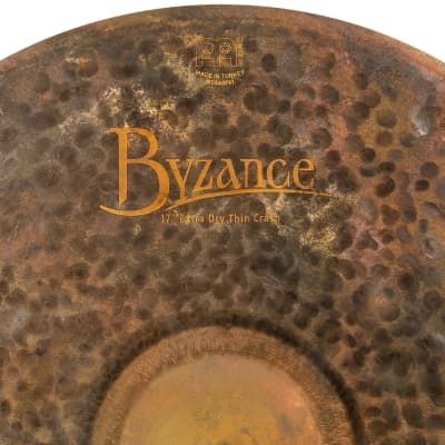Meinl Cymbals B17EDTC Byzance 17-Inch Extra Dry Thin Crash Cymbal (VIDEO) image 4