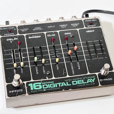 エレクトロハーモニクス16second Delay 超レアオリジナル❗️ Sixteen seconds delay reissue – MANECO LABS