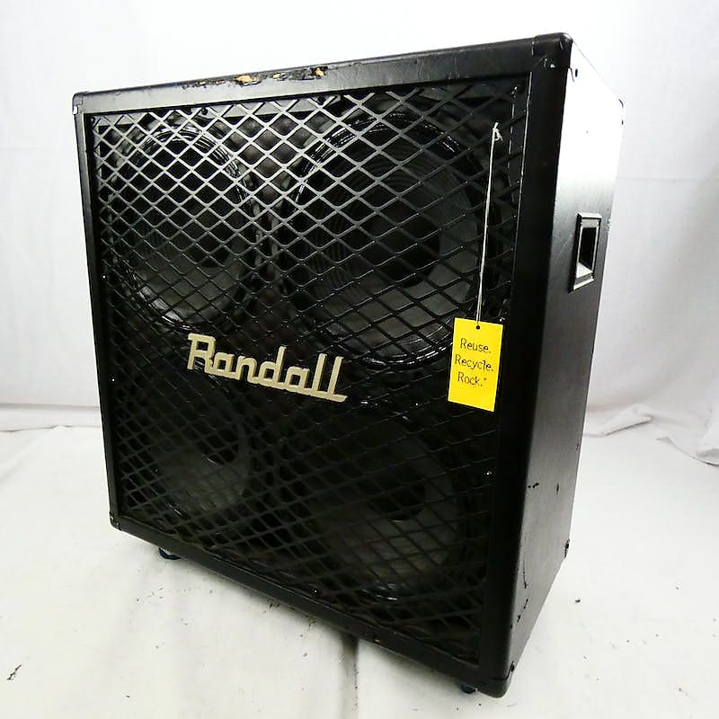 Randall rg412 4x12 200w guitar speaker cabinet black