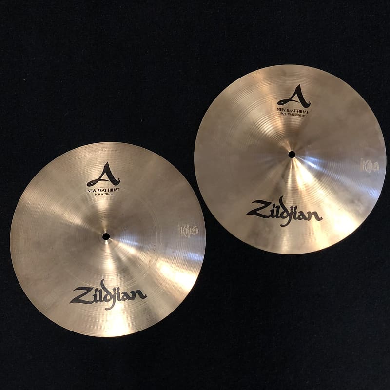Used Zildjian 14” Avedis New Beat Hi Hats | Reverb