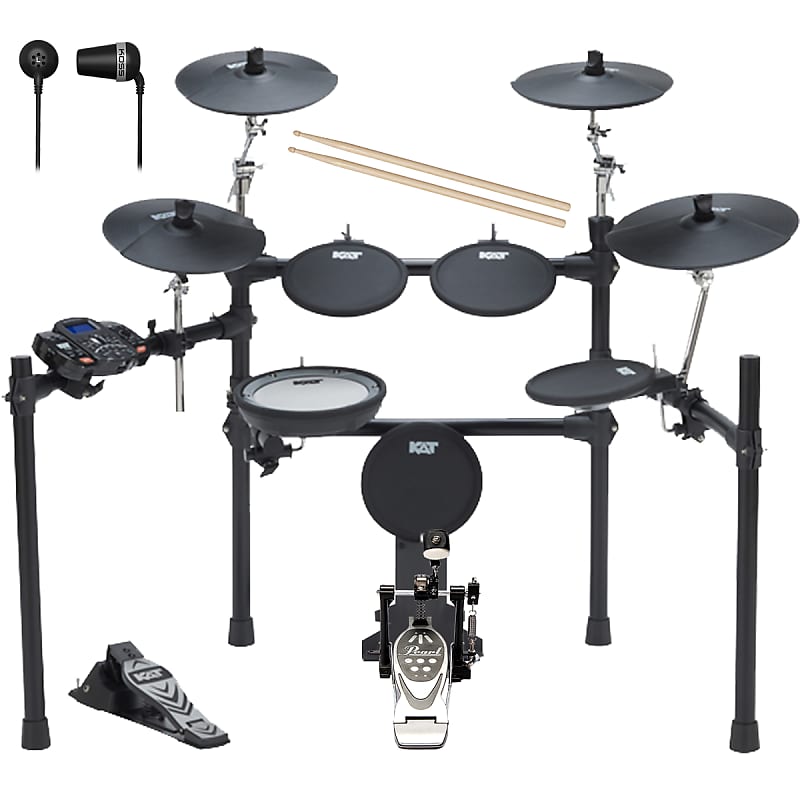 Kat Percussion KT-200 Electronic Drum Set BONUS PAK | Reverb