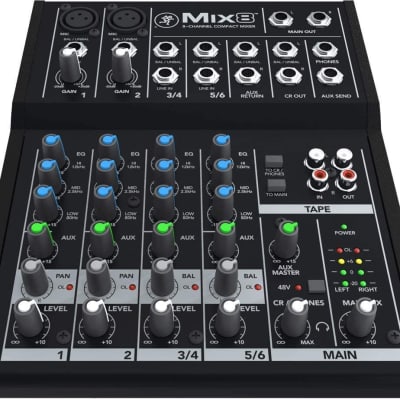Mackie 8-Channel Compact Mixer Mix8 image 3