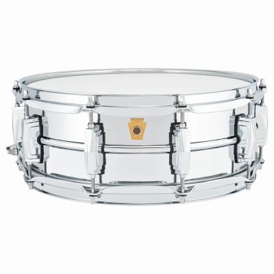 Ludwig Supraphonic Chrome Over Brass Snare Drum 14x5 image 2