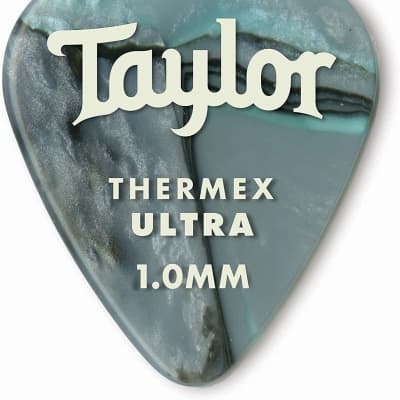 Taylor Picks - Premium 351 Thermex Ultra, Abalone, 1.0 mm, 6 Pack for sale