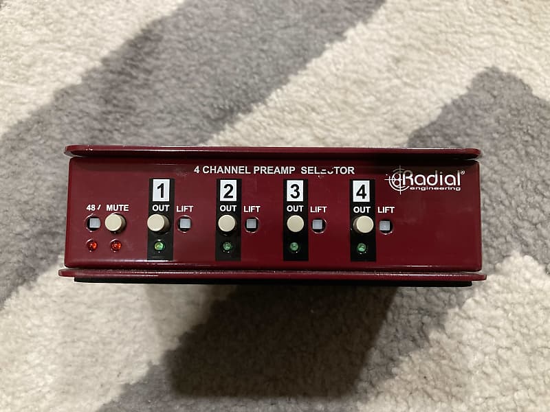 Radial Cherry Picker 4 Channel Preamp Selector | Reverb