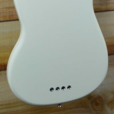 Squier Classic Vibe '60s Mustang Bass Guitar White Laurel Fingerboard Olympic Open Box Great Price image 4