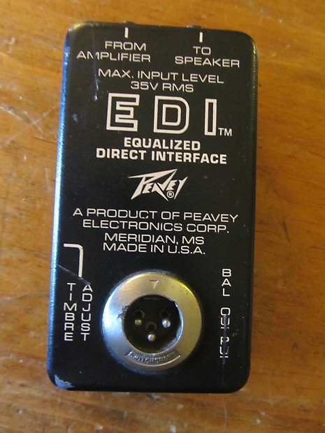 Peavey EDI Equalized Direct Interface