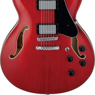 Ibanez AS73 Artcore Semi-Hollow Electric Guitar, Transparent Cherry Red image 1
