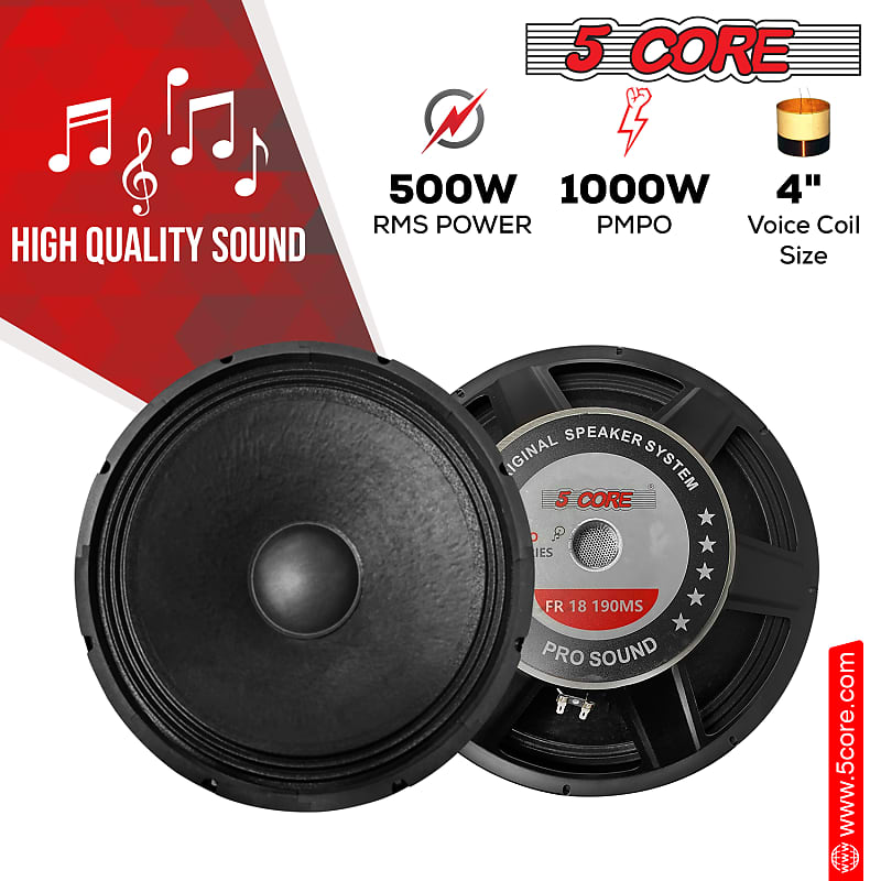 Subwoofer speaker hot sale 500w