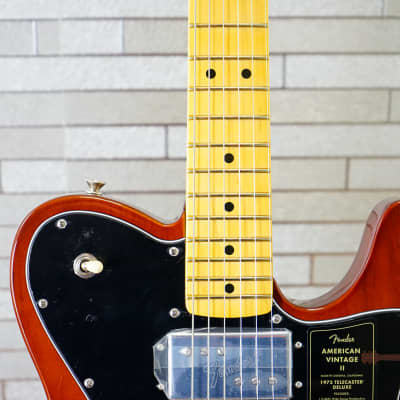 Fender American Vintage II '75 Telecaster Deluxe - Mocha image 3