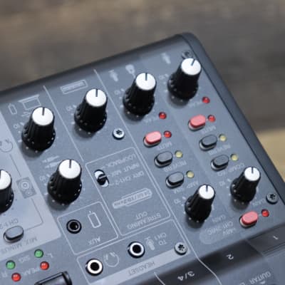 Yamaha AG06MK2 6-Channel Mixer and USB Audio Interface (Black)