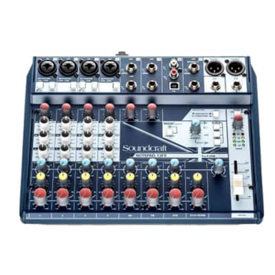 Soundcraft Notepad-12FX 12 Channel Desktop Mixer with USB and Effects image 2