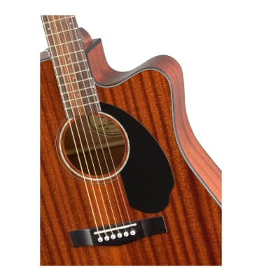 Fender CD-60SCE Dreadnought 6-String Acoustic Guitar (Right-Hand, All-Mahogany) image 3