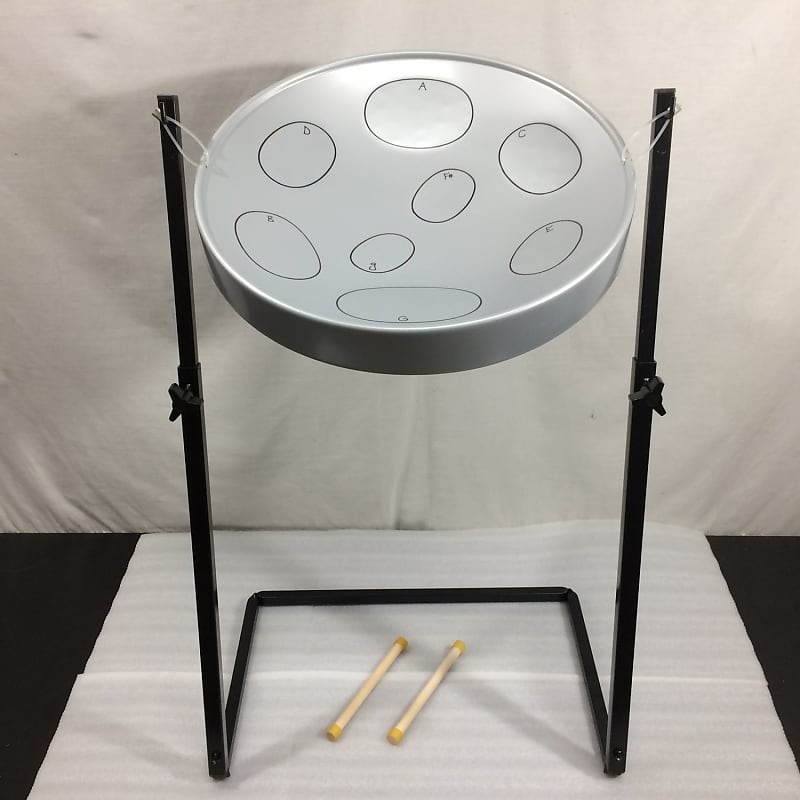 Jumbie Jam Steel Drum - Silver