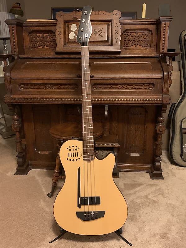 Godin Godin A4 Ultra Fretted Bass Guitar - Natural 2019