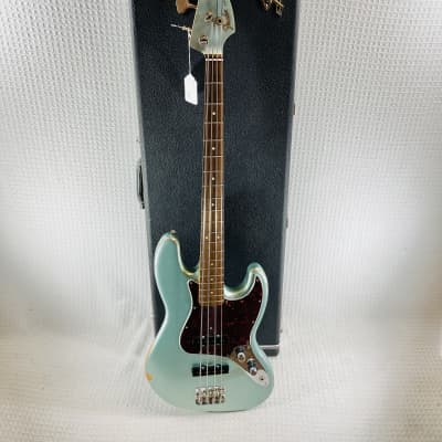 Fender 60th Anniversary Road Worn '60s Jazz Bass 2021 - Firemist Silver image 1