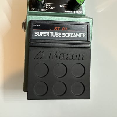 Maxon ST-01 Super Tube Screamer 1984 - 1987 - Green | Reverb