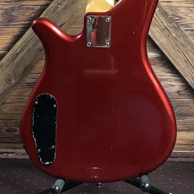 Yamaha RBX170 4-String Bass Guitar Metallic Red image 12