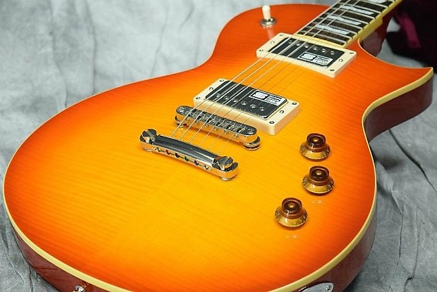 EDWARDS ESP E-MA-100SD VINTAGE HONEY BURST LP #fe151 | Reverb