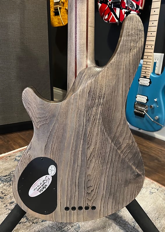 ベース Schecter C-5 Apocalypse Rusty Grey Schecter Guitar Research C-5 Apocalypse 5-String Electric