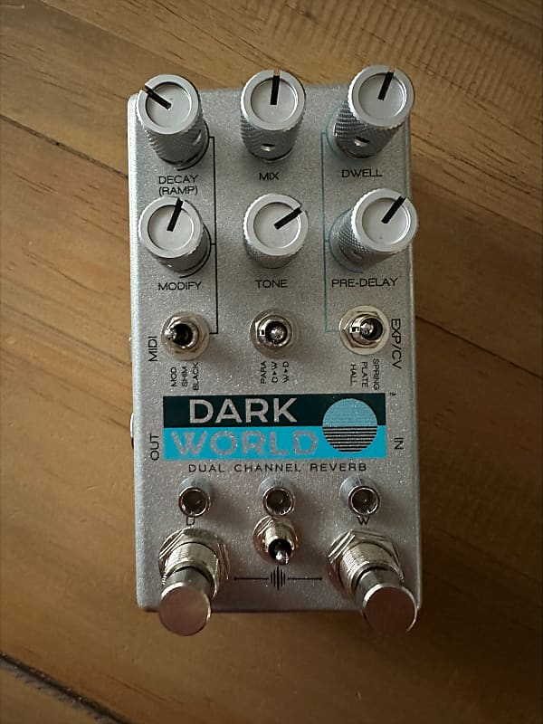 Chase Bliss Audio Dark World Dual Channel Reverb 2018 - Present - Silver image 1