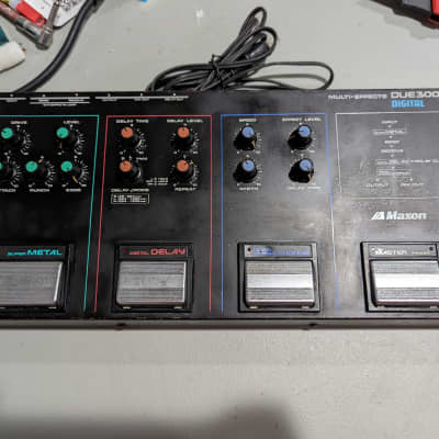 1980's Maxon DUE300 Vintage Multi Effects Pedal | Reverb
