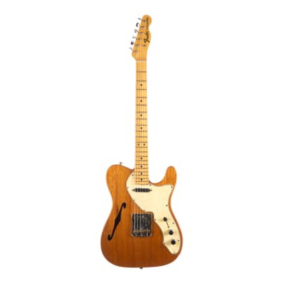 Vintage Fender Telecaster Thinline Natural Mahogany 1968 image 4