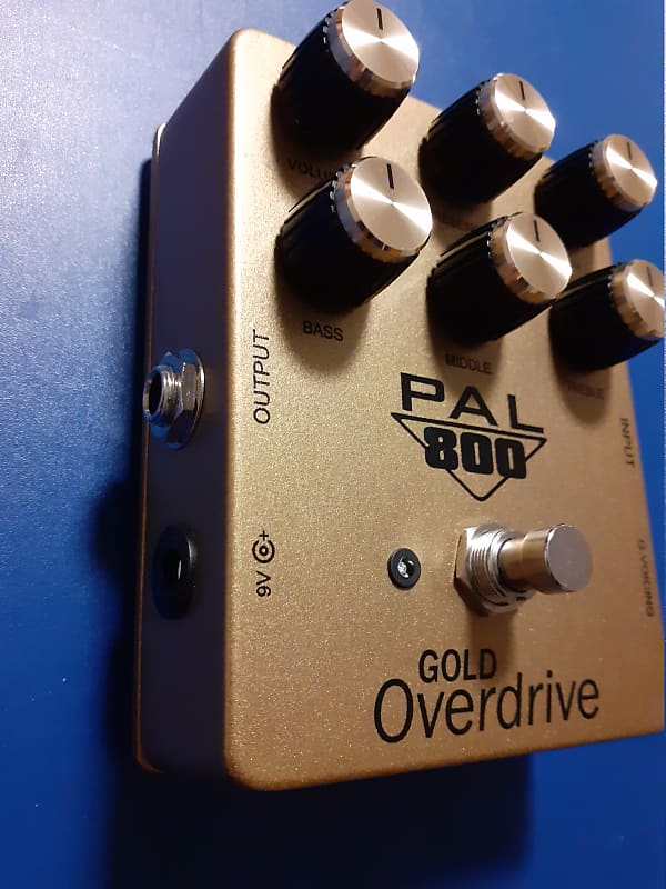 PedalPalFx PAL 800 GOLD Overdrive | Reverb Canada