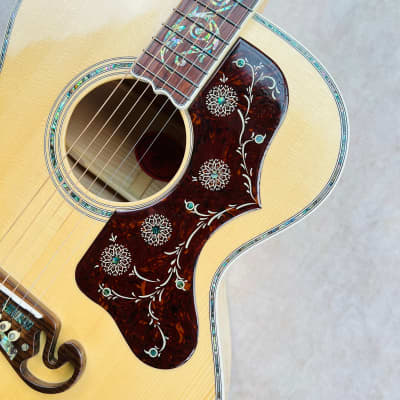 Gibson Custom SJ-200 Vine Acoustic Guitar 2004 - Natural image 7