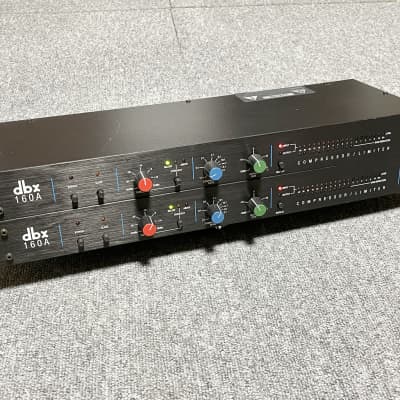 dbx 160A Compressor / Limiter Pair / Made in USA | Reverb